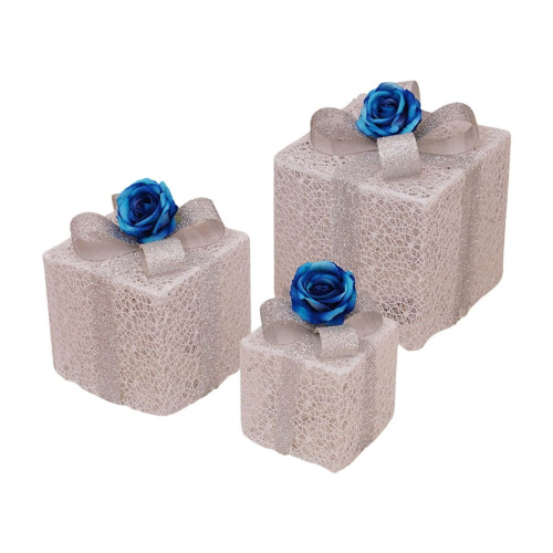 Valentine's Day light-up foldable gift box set 3 pieces 1