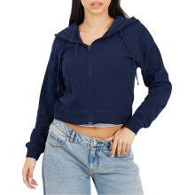 (10 UK, Navy) Brave Soul Womens/Ladies Full Zip Hoodie