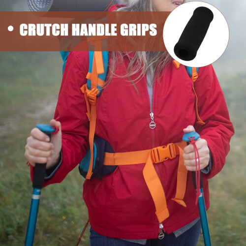 Raindrops nonslip crutch grips for elderly 5 pcs 1