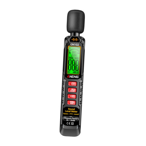 Digital Sound Level Meter with Backlit LCD and Hold Function 1