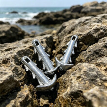 Sea Urchin Bait Anchor Shaped Sinker with Anti-Slip Locking Hook 3/16 Oz for Secure Fishing Setup Saltwater