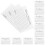 Funeral Memorial Cards Rectangular 6x4 in 50 pcs 6