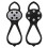 Ice Cleats Rubber Traction Cleats with Steel Studs 1 Pair 3