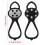 Ice Cleats Rubber Traction Cleats with Steel Studs 1 Pair 4
