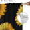 Sunflower Blackout Curtains Yellow Floral Rustic 2 Panels 6