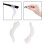 Anti-Slip Eyeglass Ear Hooks Silicone Transparent 2 pcs 3