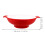 Cereal Bowl Red Plastic 1Set 10.41X8.45X2.55in 2
