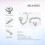 925 Sterling Silver Small Huggie Hoop Earrings 3