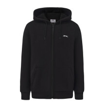 (XXL, Black) Slazenger Mens Borg Lined Full Zip Hoodie