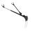 Fishing Rod Holder with Ground Stake 2.1m 2