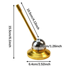 Estabilizador de Mão para Pintura de Miniaturas, Estabilizador Portátil Rotativo de 360 Graus, Ferramenta de Aerógrafo para Esculpir DIY em Ouro