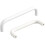 Cabinet Door Handle Aluminum Alloy White 1 Count 3