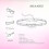 Sterling Silver Infinity Anklet for Women Double Layer 5