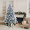 7ft flocked artificial Christmas tree snow-covered 7