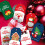 Christmas Gift Tags with Ribbons 50 pcs 10 styles 5
