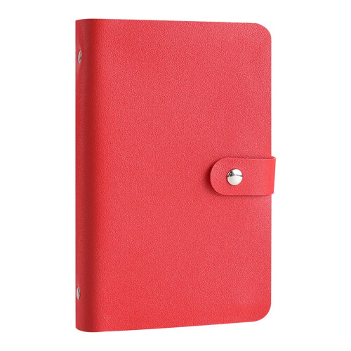Money Saving Challenge Binder with 100 Cash Envelopes Red 1