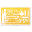 Architectural Engineer Ruler Template 1:50 Scale 5