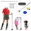 Golf Putter Set Adjustable Length for Kids Right or Left 4