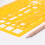Architectural Engineer Ruler Template 1:50 Scale 7