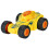 Dobbeltsidede Flip Crash Cars - Pull-Back Friktionslegetøj, Alder 2