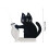 Black Cat Refrigerator Magnet Vase 1 Pcs 2