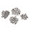 Metal Snap Fasteners Press Stud Buttons Set 30 pcs 15mm 2
