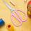 Stainless Steel Scissors Plastic Handle Pointed Tip 5