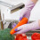 Dishwashing Gloves Rubber Waterproof Heat Cold Resistant 3