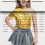Sequin crop blouse for women 1 piece 3