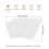 Women's White Cotton Toe Socks 4 Pair Breathable 2