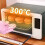 Silicone Oven Mitts Heat-Resistant Waterproof Non-Slip 6