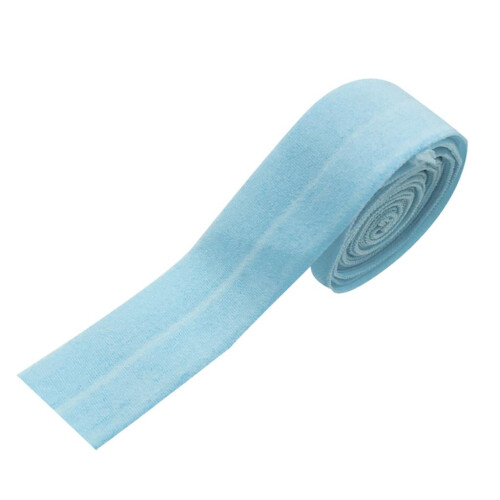 Elastic Flat Bias Binding Tape 2 cm x 10.9 yd Blue 2