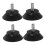 Exercise Equipment Mat Set 4 Pcs Anti-Slip Treadmill and 7