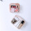Trousse de maquillage transparente Wilinohome format quart 4