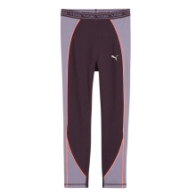 (9-10 Years, Plum Purple) Puma Childrens/Kids Two Tone Sport 7/8 Leggings