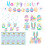 Easter Event & Party Supplies,Easter Egg Banner Set Easter Decorations Tablecloths Cake Inserts 4