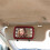 Rechargeable Car Visor Mirror with 3 Light Modes Clip-on 6