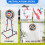 Kids Bow and Arrows Set with Targets, 2-Pack Light-Up 6