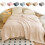 Double Layer Thick Fleece Blanket 150x200cm Coffee 7