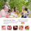 Wooden Footed Cake Tray Display Plate 8