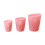 Backmessbecher-Set aus Silikon, 3-teilig, stapelbar 2