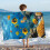 Beach Towel Lightweight Colorful Sandproof Multi-purpose 1 6