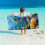 Beach Towel Lightweight Colorful Sandproof Multi-purpose 1 7