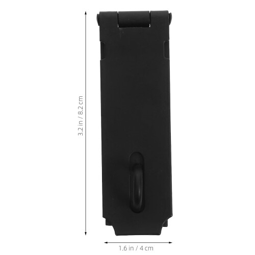 2pcs Convenient Window Door Lock Latch Bolt Portable Hasp Multi Function Door Lock Cabinet Supply 1