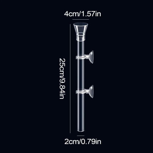 Acrylic Transparent Spill-Proof Aquarium Feeder for Fish 2