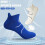 Men's ankle running socks polyester cotton 3-pack 3