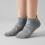 Men's ankle running socks polyester cotton 3-pack 8