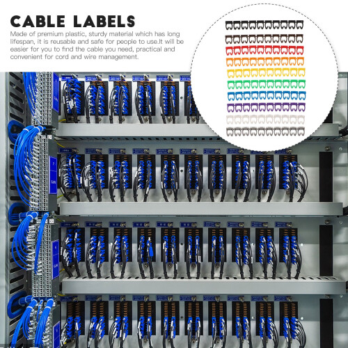 Cable Labels for Wire Identification 100 pcs 2