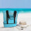 Bolsa de praia impermeável e resistente à areia com compartimento térmico na parte superior. 7