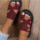 Willtoo Women's Orthopedic Sandals Wine 7W 4